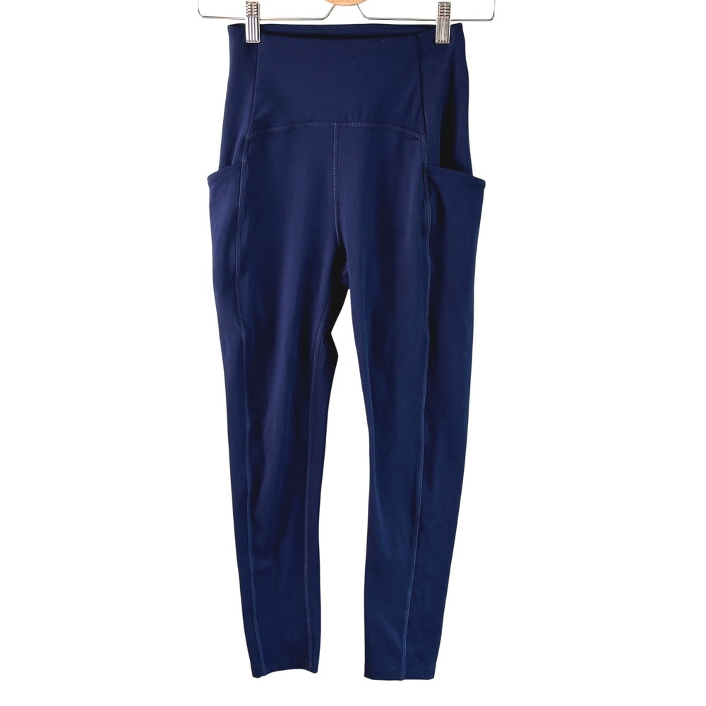Beyond Yoga POWERBEYOND Strive Pocket Midi Leggings M Marine Blue